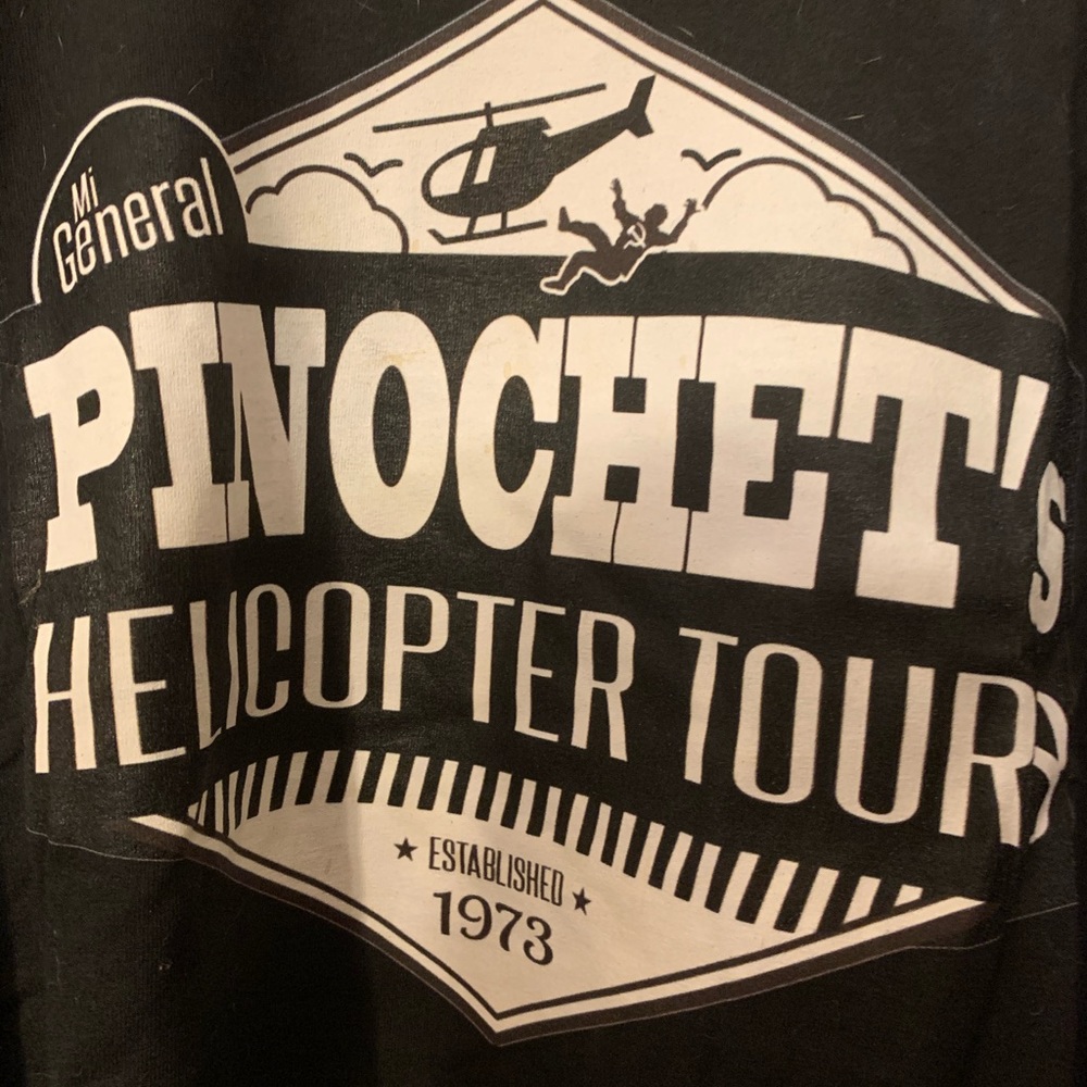 Augusto Pinochet helicopter ride funny political